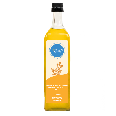 Wood Pressed Yellow Mustard Oil