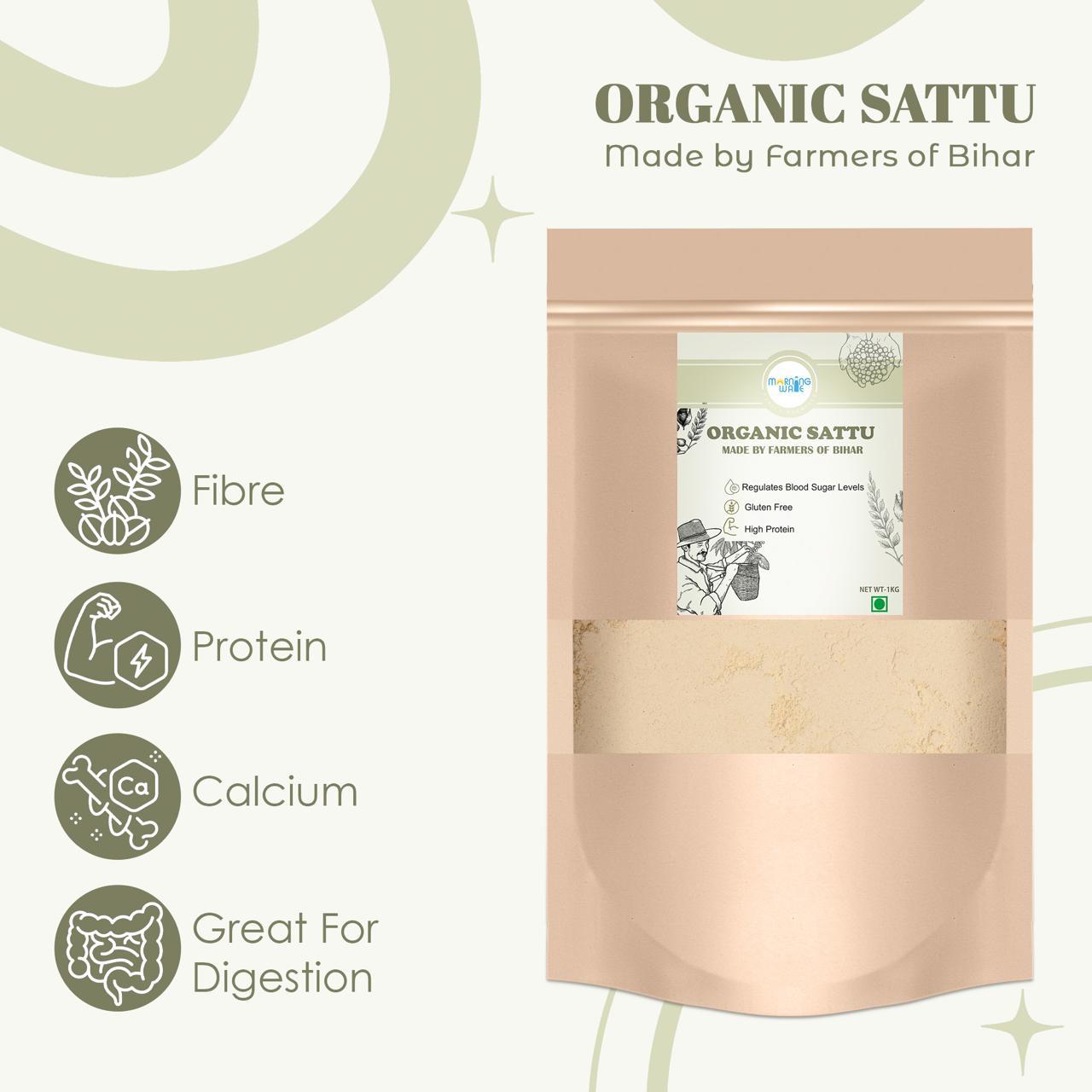 Organic Channa Sattu - Prepared By the Farmers in Bihar
