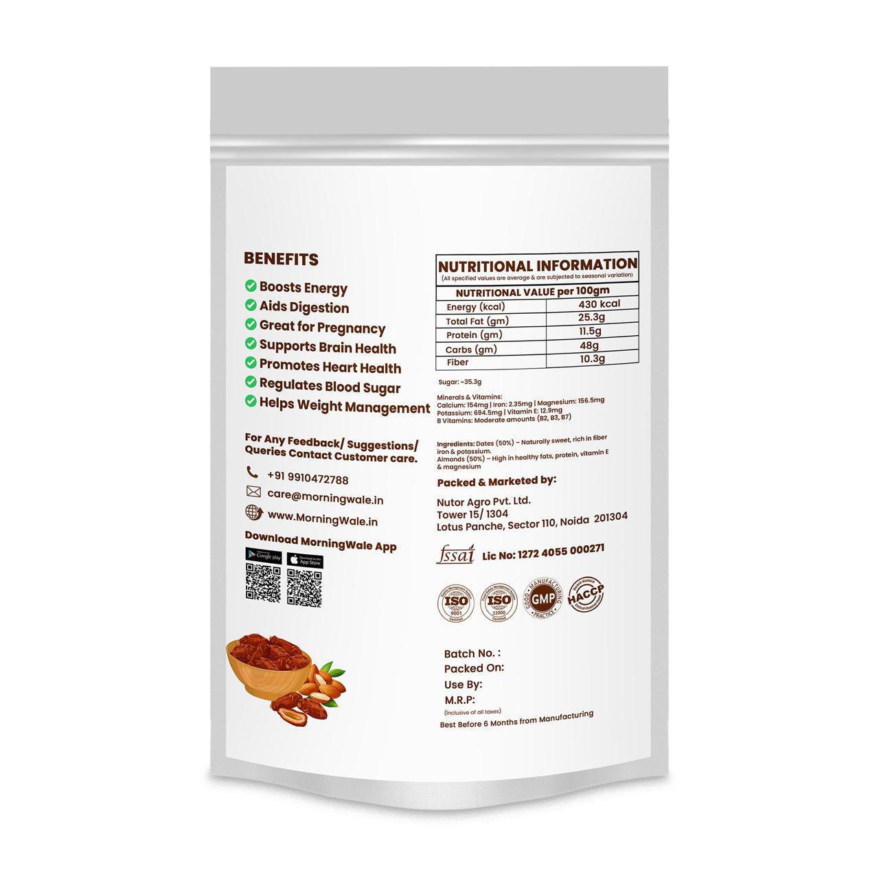 Date and almond Powder